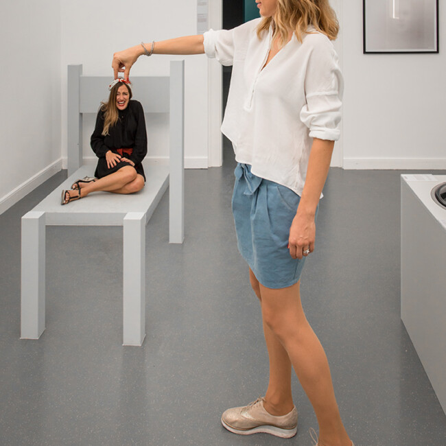 Optische Illusion im Illuesum Museum Berlin