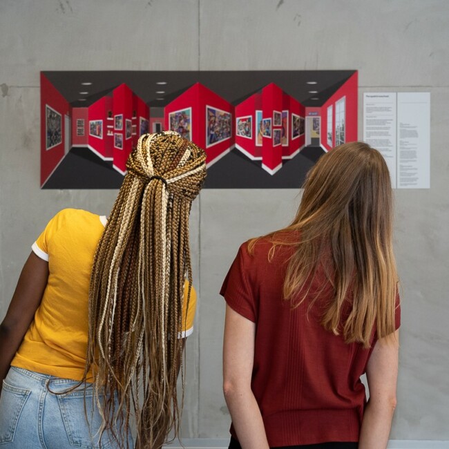 Optische Illusion im Illuesum Museum Berlin